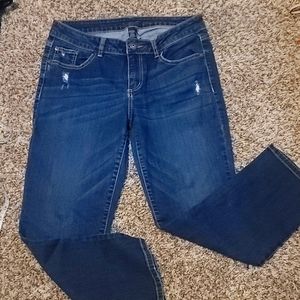 Women's blue jeans